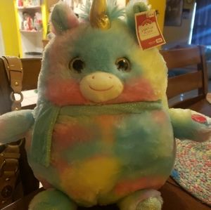 A unicorn light up plushy